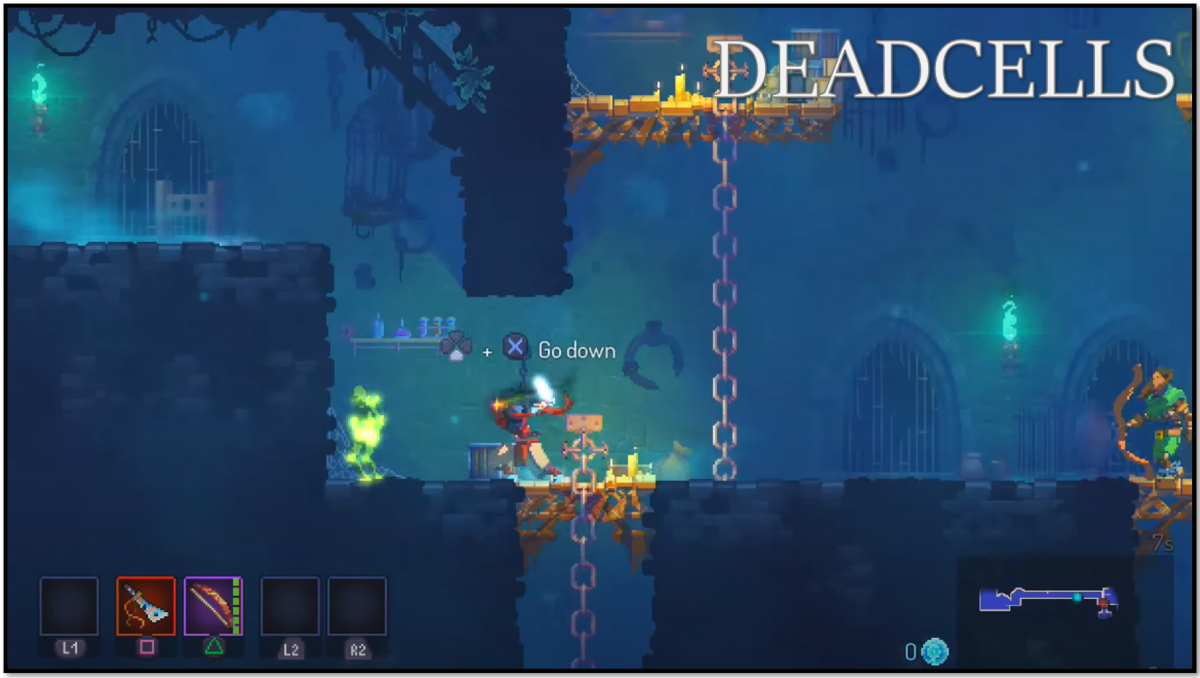 Image du tutoriel du jeu Deadcells.