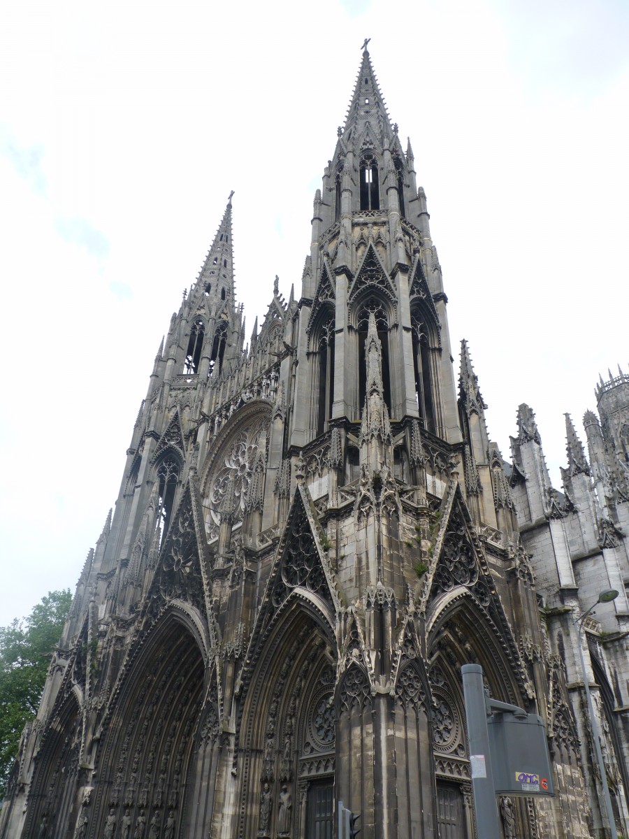 Abbatiale Saint-Ouen de Rouen, église gothique
