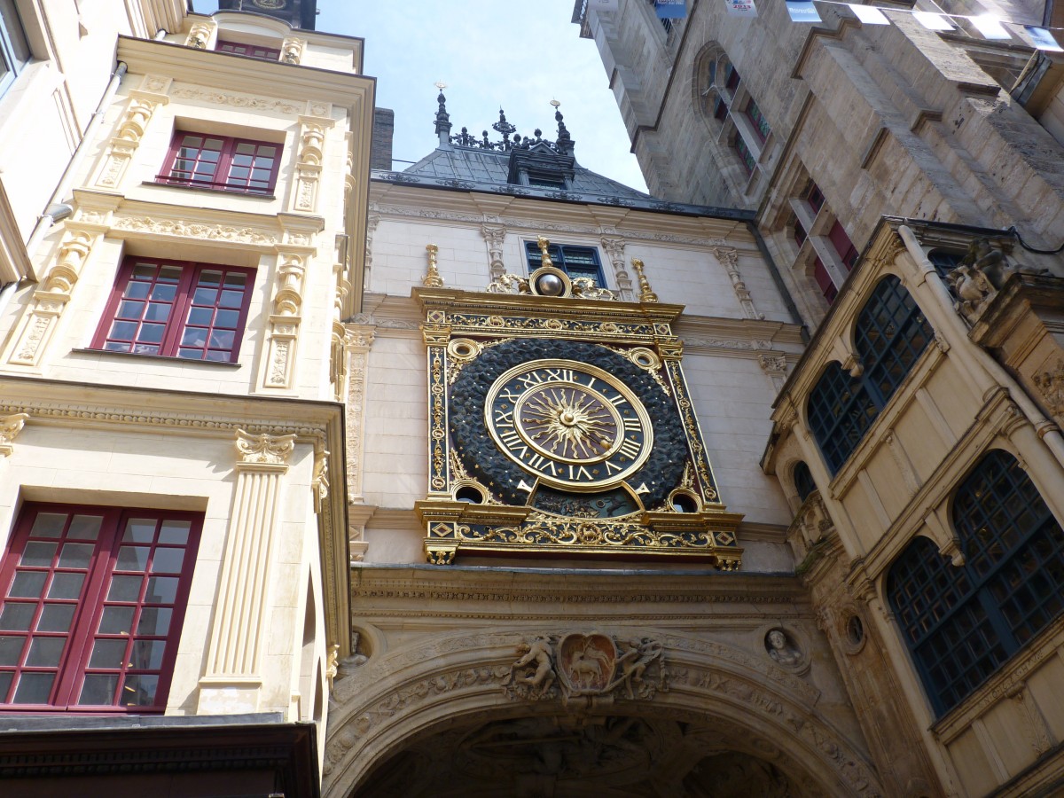 Gros-Horloge de Rouen architecture Renaissance