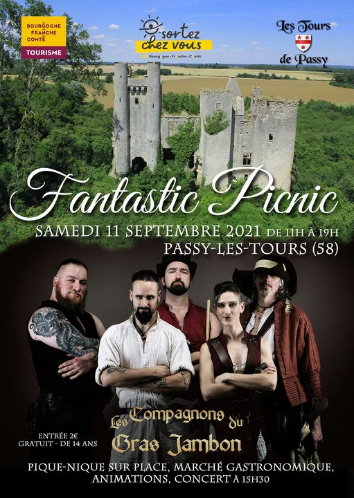 L'affiche du Fantastic Picnic de Passy les Tours